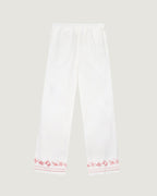 “Linen And Cotton” Shells Oudin Trousers - Women