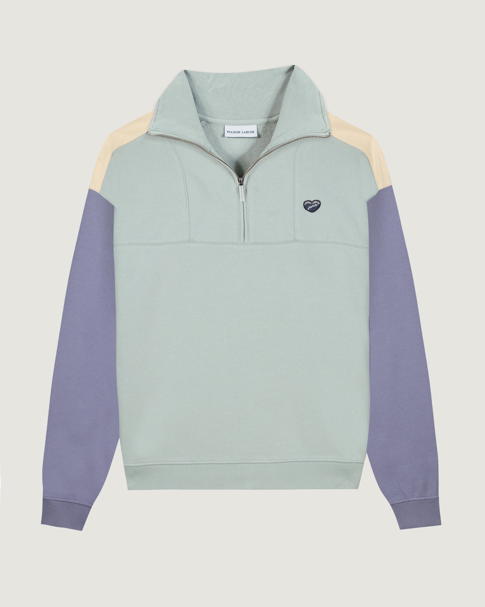 “Heart Patch” Placid Trucker Sweatshirt