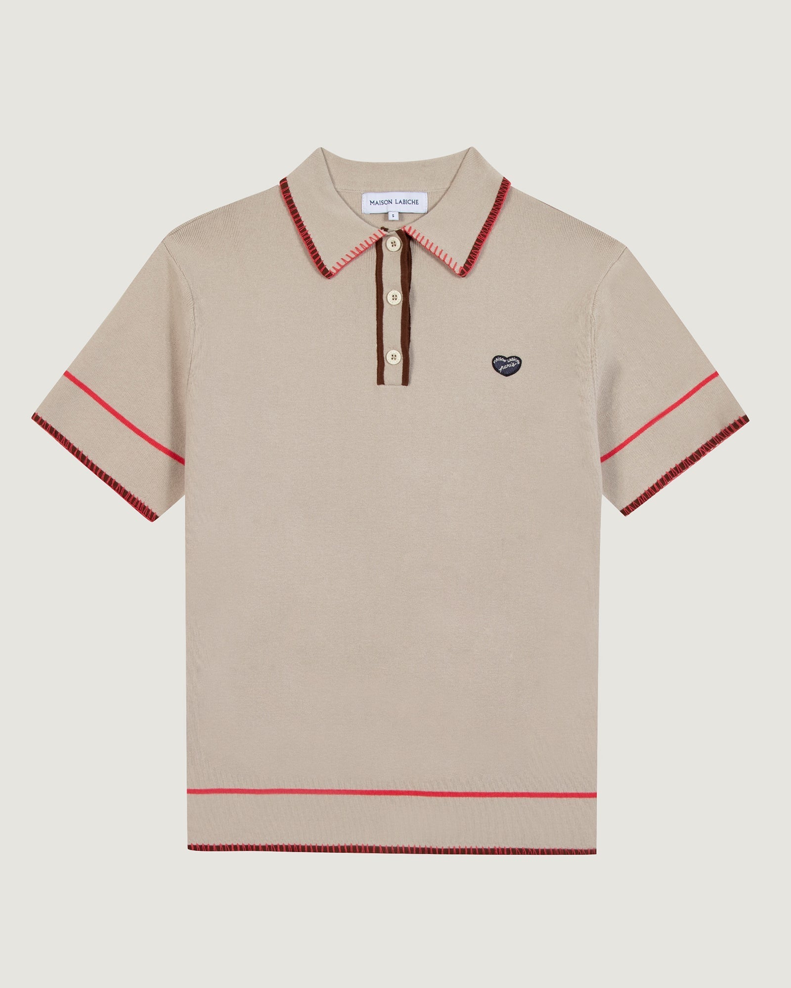 "Patch Coeur" Planchat Polo