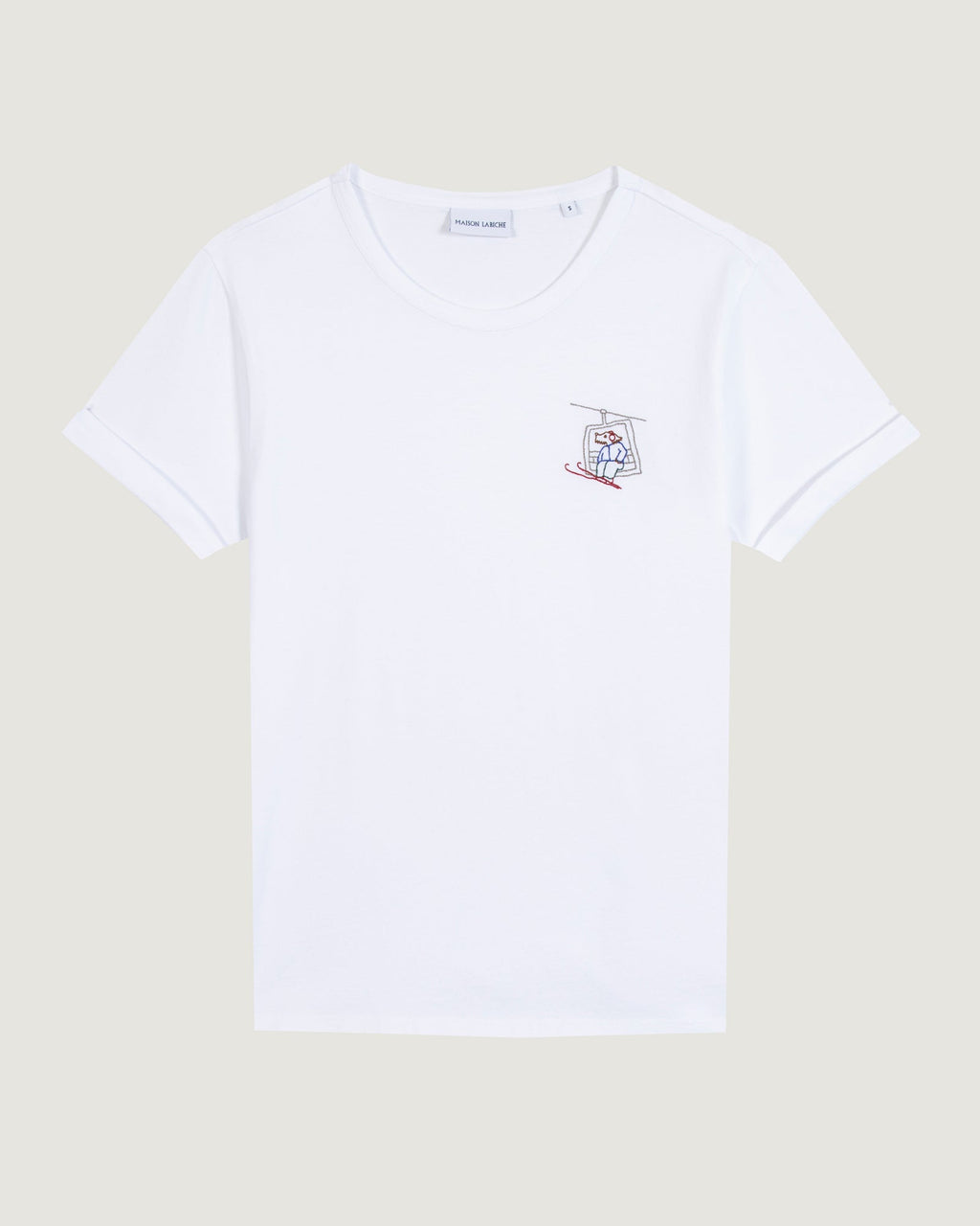 Camiseta "Ski Dog" Poitou - Mujer