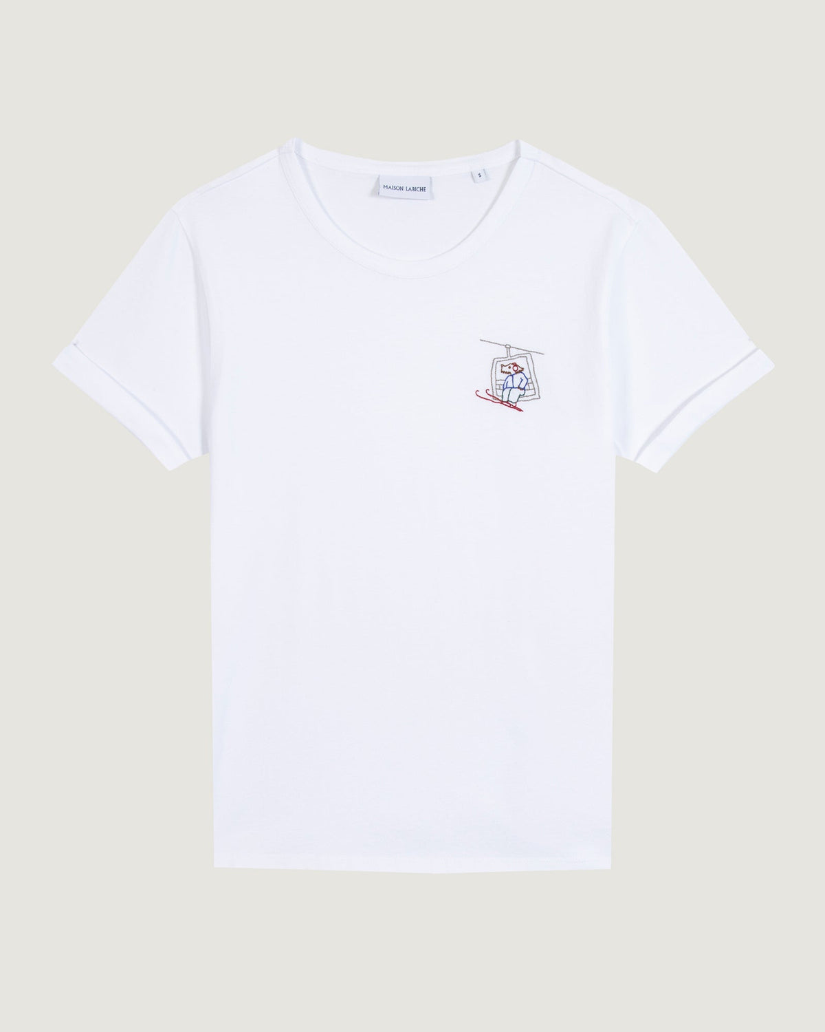 Camiseta "Ski Dog" Poitou - Mujer