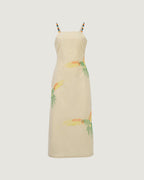 "Parrots" Pomereu Dress