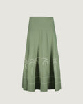 Palm Tree "Linnen And Cotton" Portalis Skirt