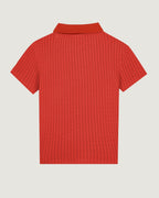 "Ruche Heart Patch" Polo