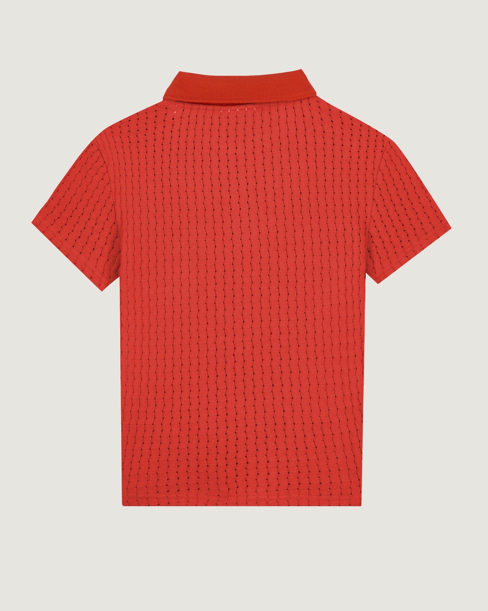 "Ruche Heart Patch" Polo