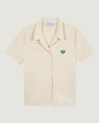 Chemise Patch Coeur "Waffle Cotton" Souchier - Femme