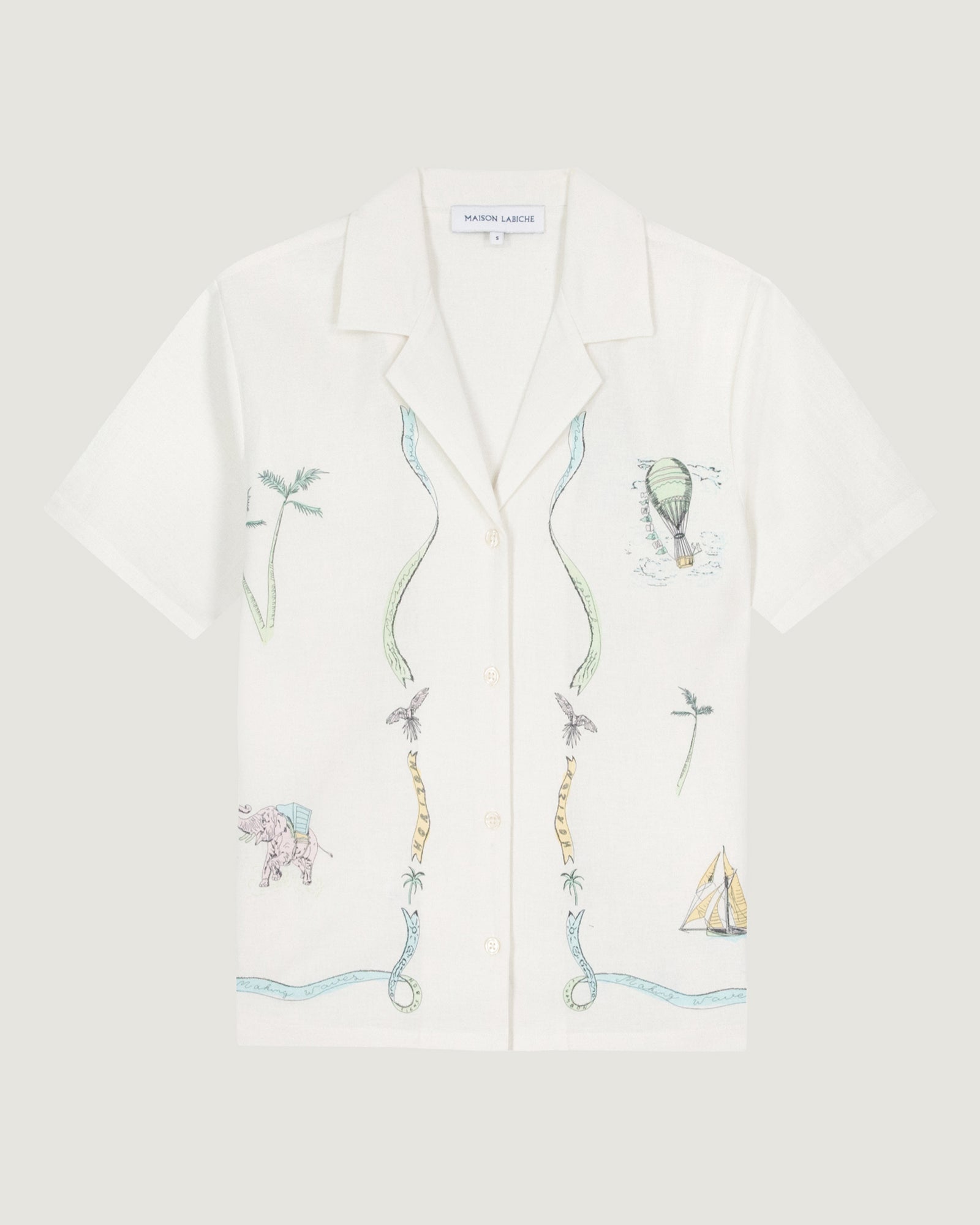 Chemise Around The World "Linen And Cotton" Souchier - Femme