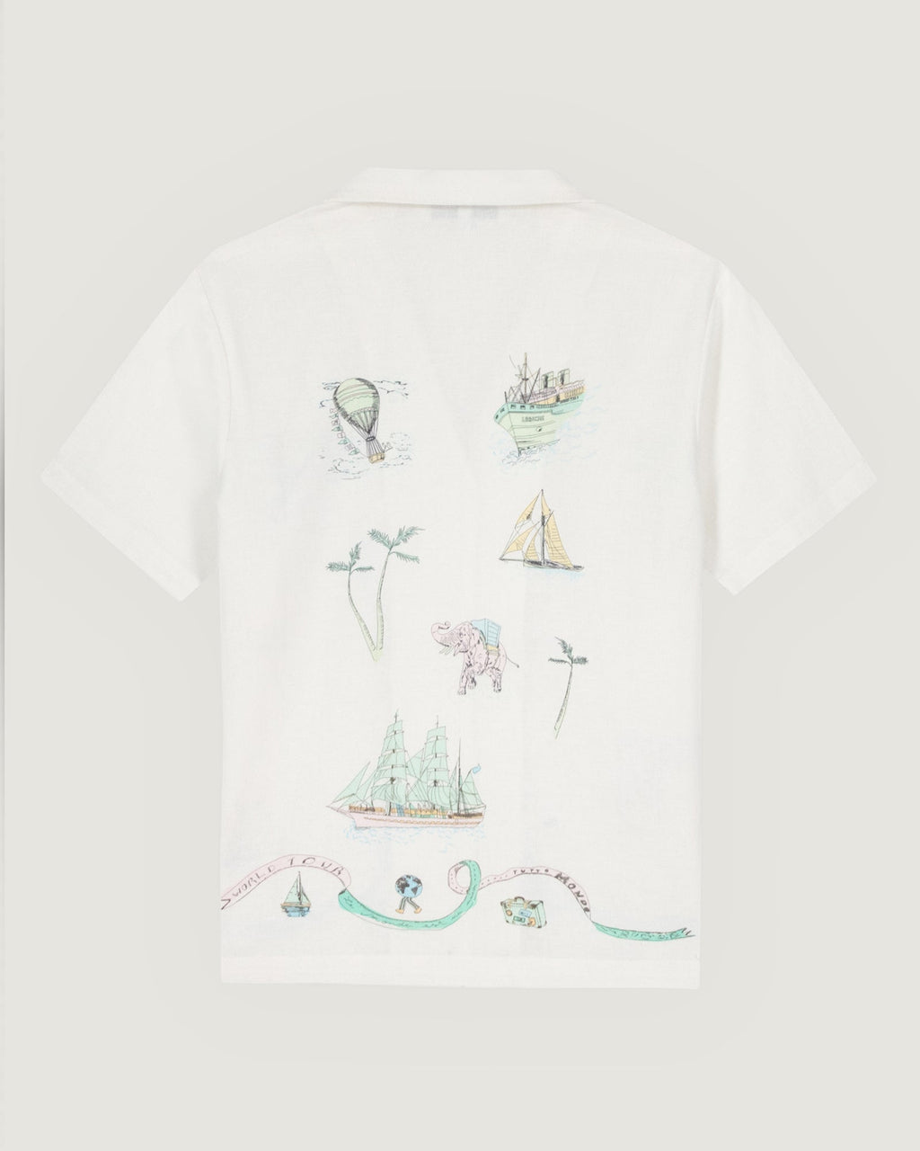 Chemise Around The World "Linen And Cotton" Souchier - Femme