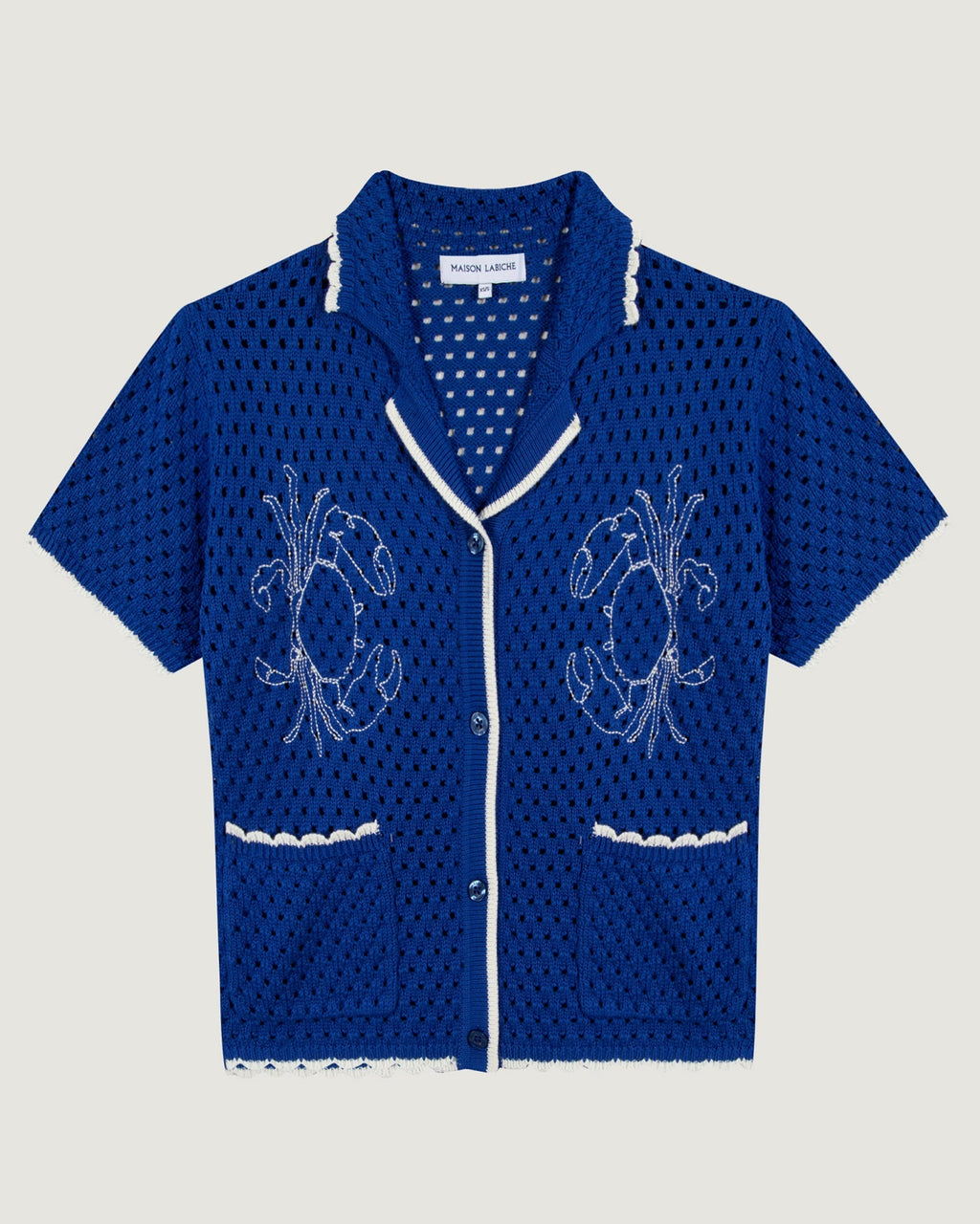 Camisa Lobster Souchier "Crochet" - Mujer