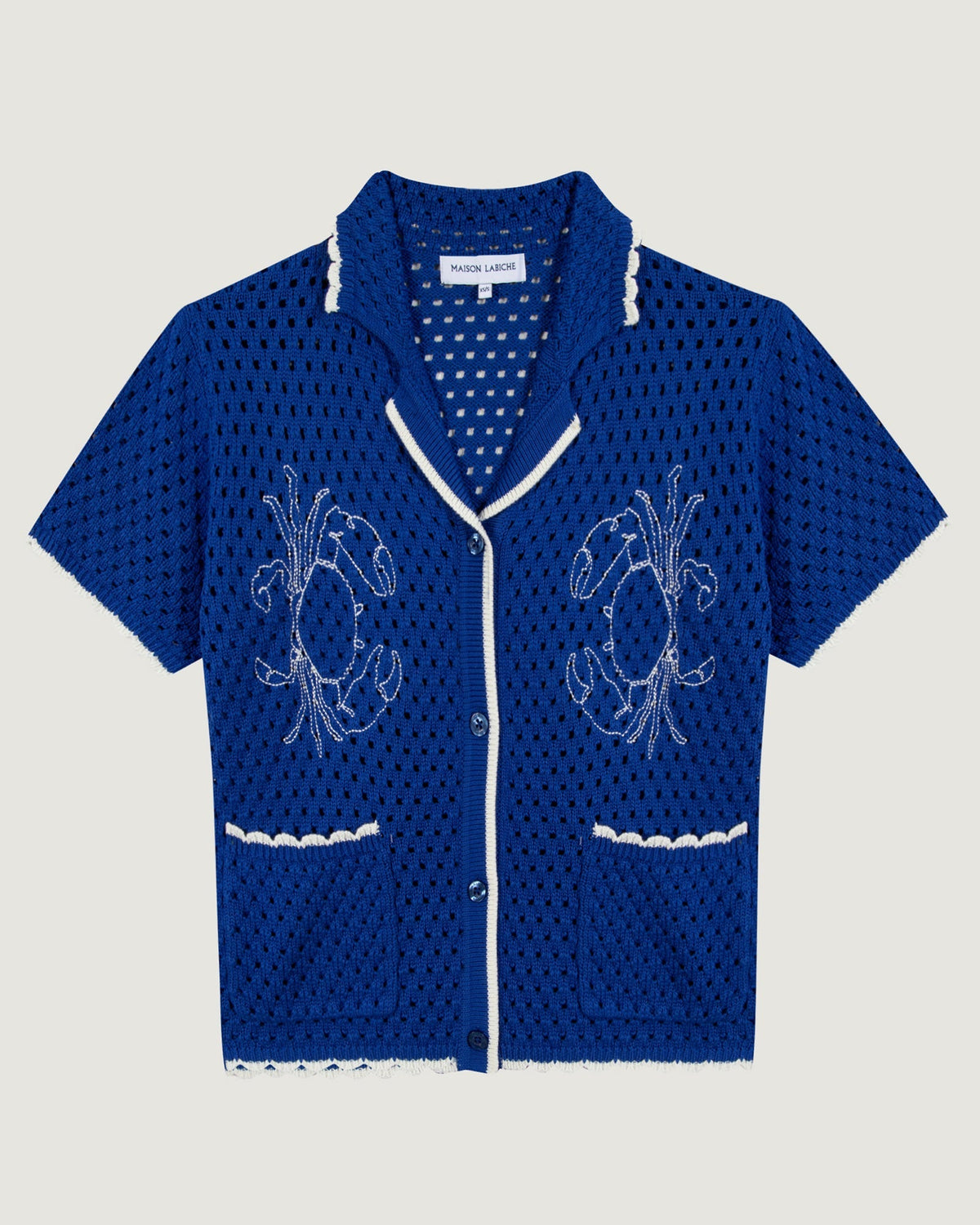 Camisa Lobster Souchier "Crochet" - Mujer