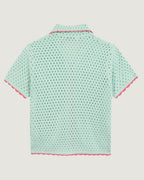 Palm Tree Souchier "Crochet" Shirt