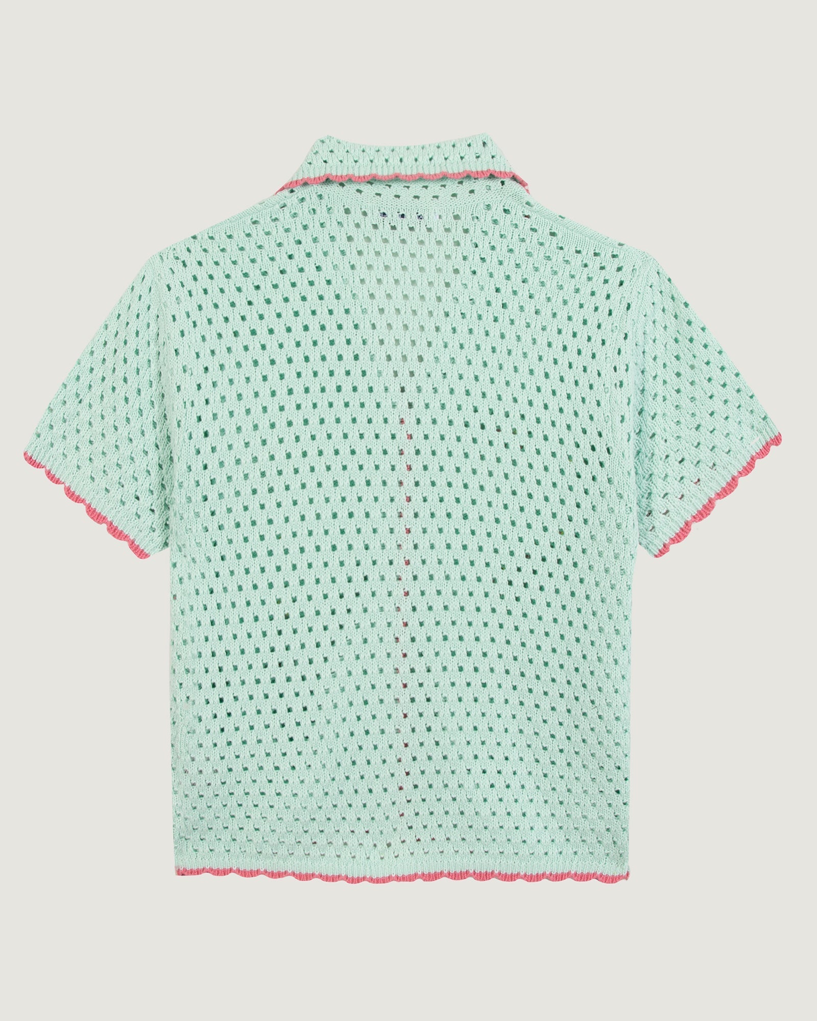 Palm Tree Souchier "Crochet" Shirt