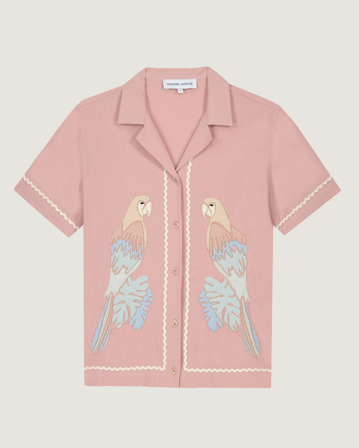Chemise Parrots "Poplin" Souchier