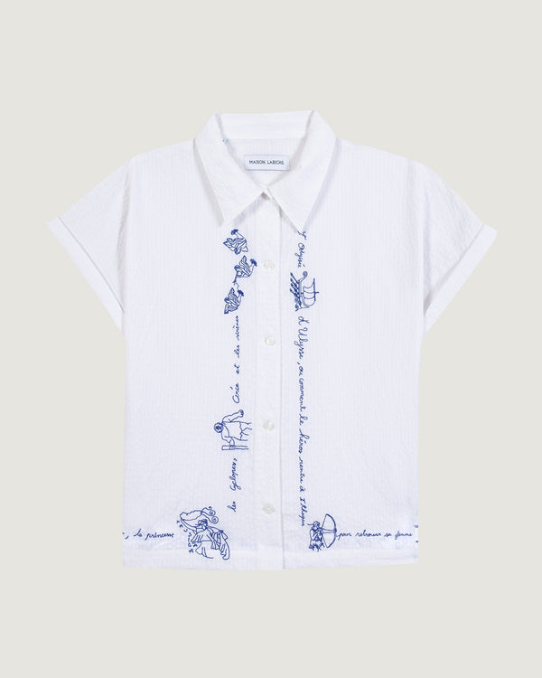Chemise Ulysse "Mixed Coton" Surville - Femme