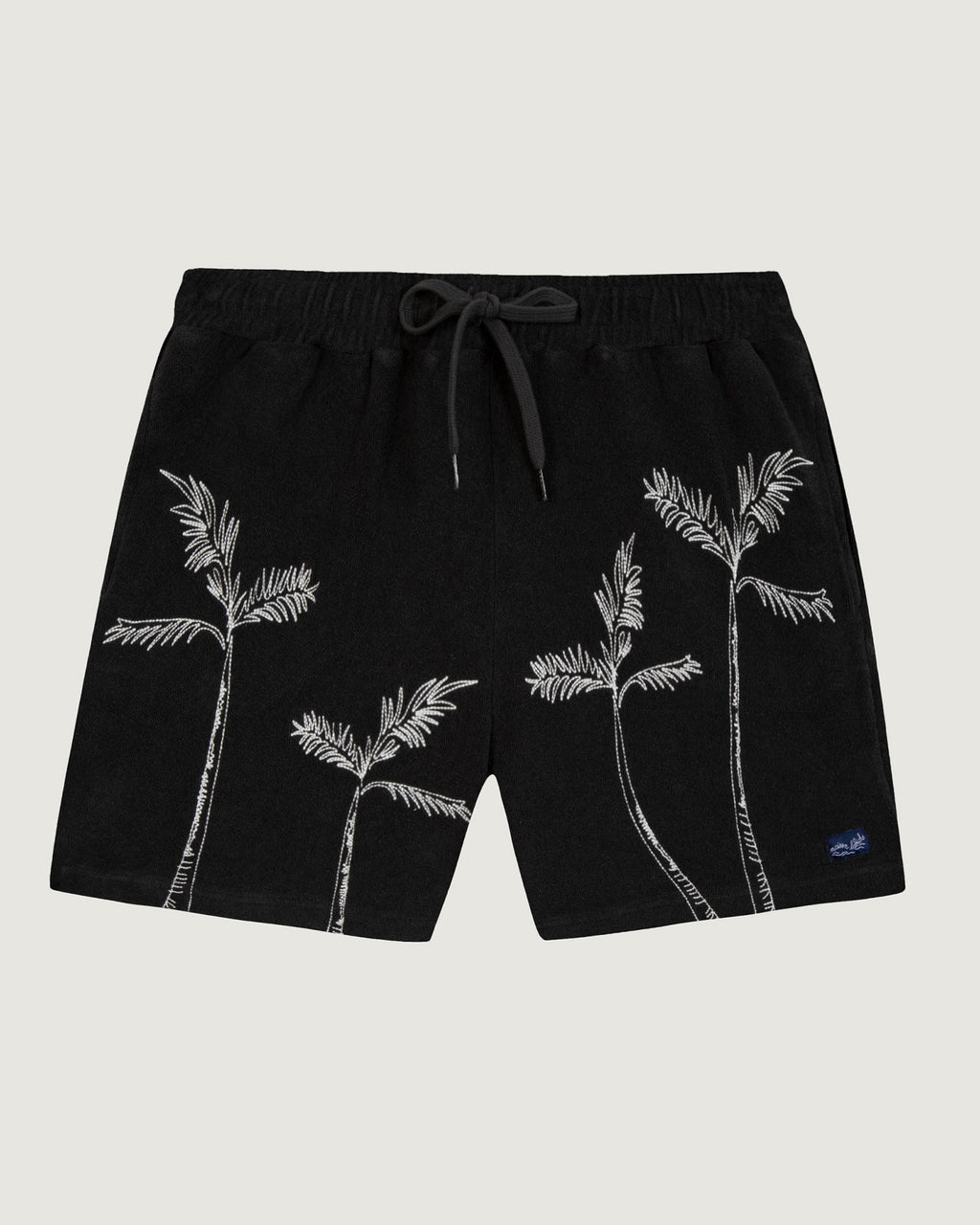 Palm Tree "Terrycloth" Trousseau Shorts - Women