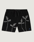 Palm Tree "Terrycloth" Trousseau Shorts - Women