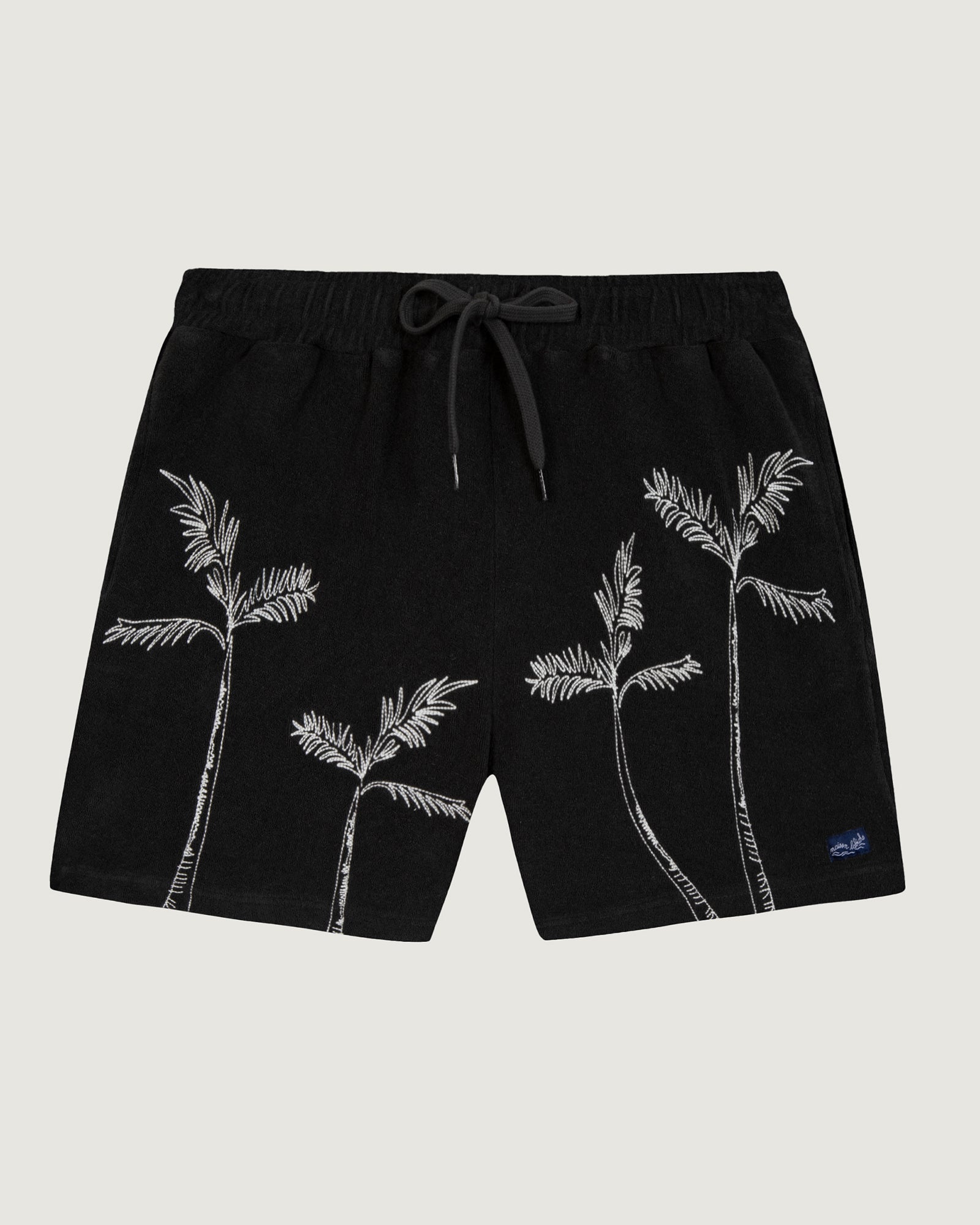 Palm Tree "Terrycloth" Trousseau Shorts - Women