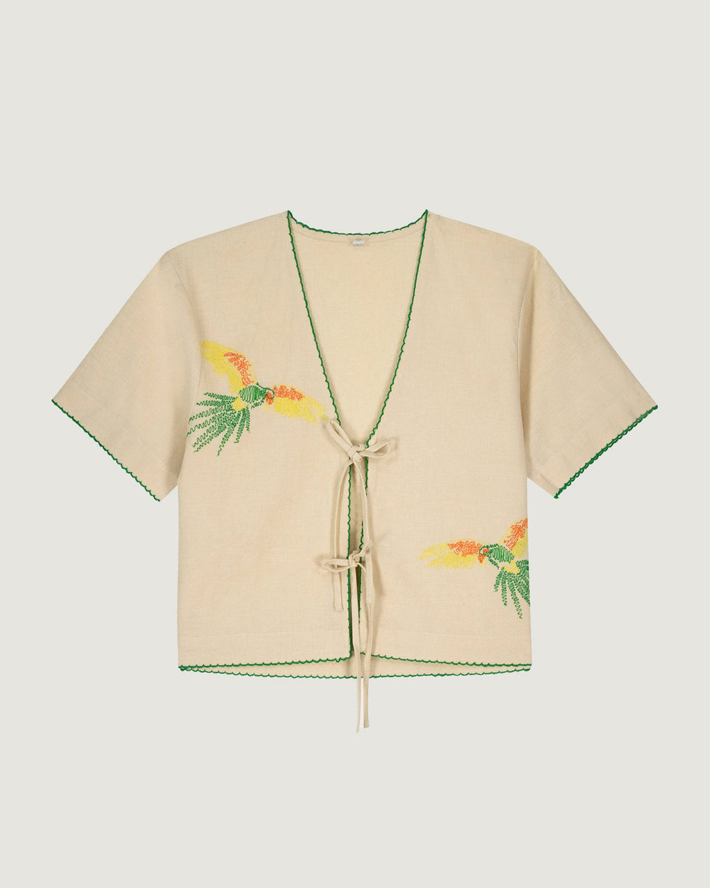 Parrots "Linen And Cotton" Veneur Shirt