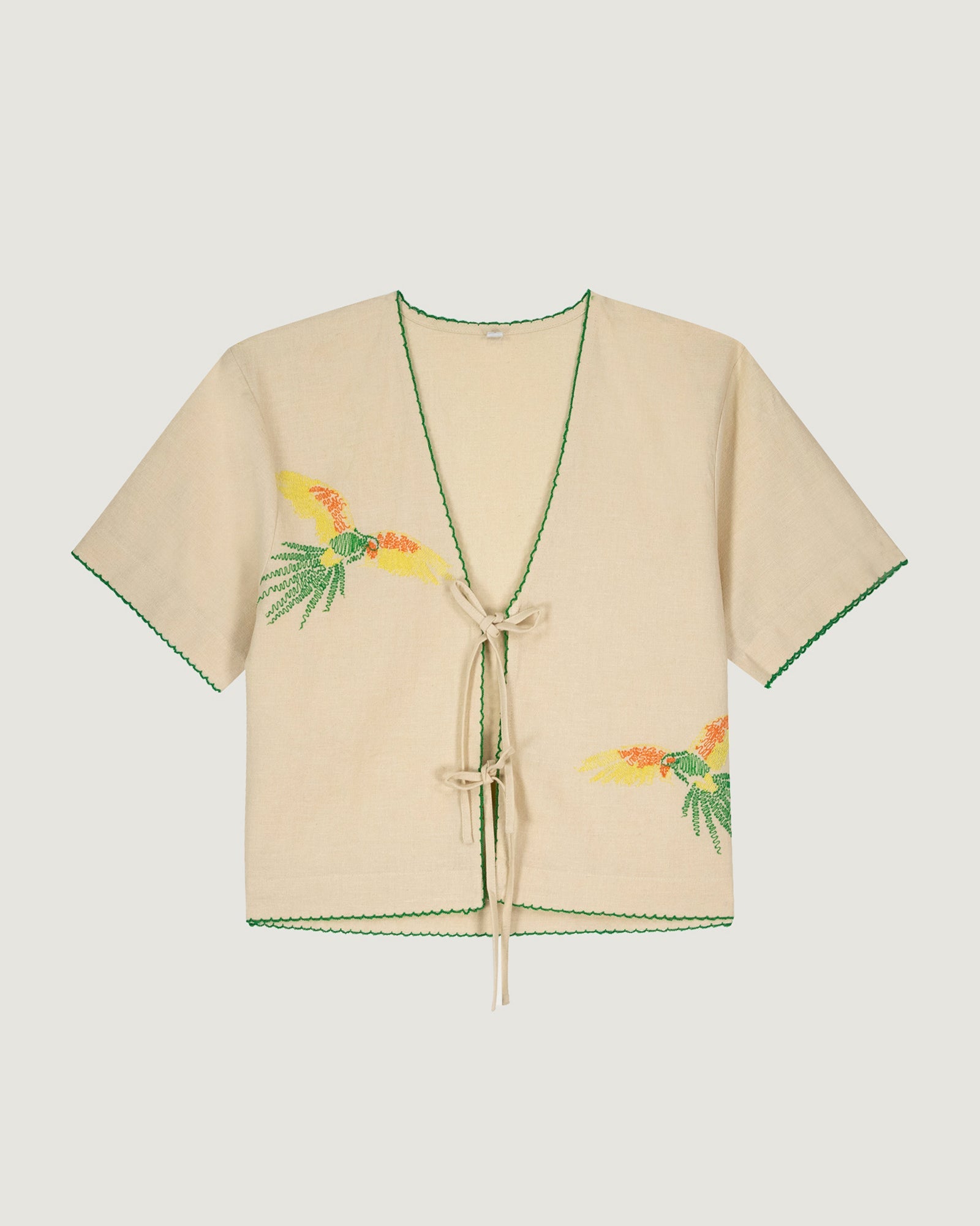 Parrots "Linen And Cotton" Veneur Shirt