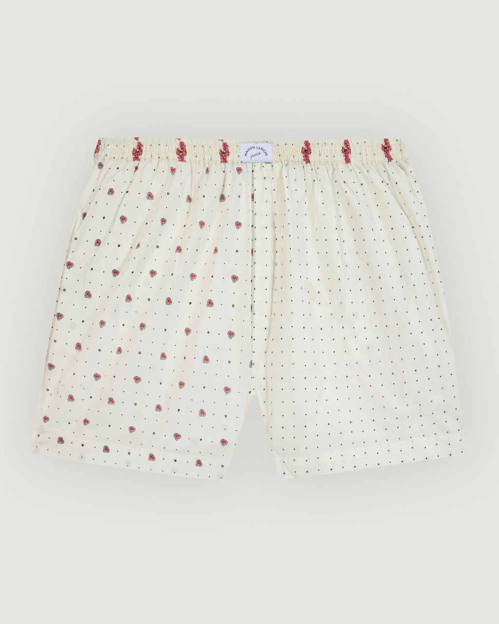 Short Fleurs D Été "Poplin" Vermenouze - Mujer