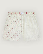 Short Fleurs D Été "Poplin" Vermenouze - Mujer