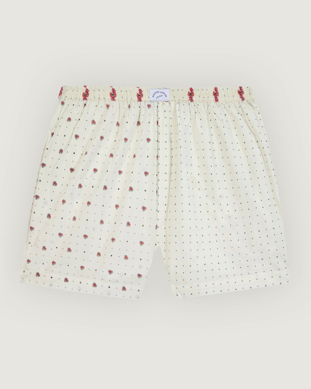 Short Fleurs D Été "Poplin" Vermenouze - Mujer