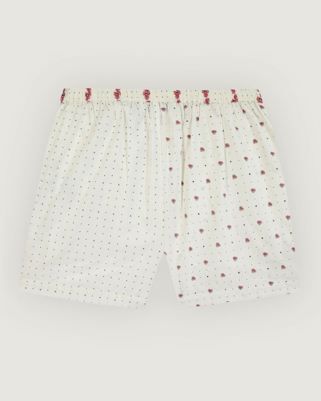 Short Fleurs D Été "Poplin" Vermenouze - Mujer