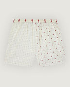 Short Fleurs D Été "Poplin" Vermenouze - Mujer