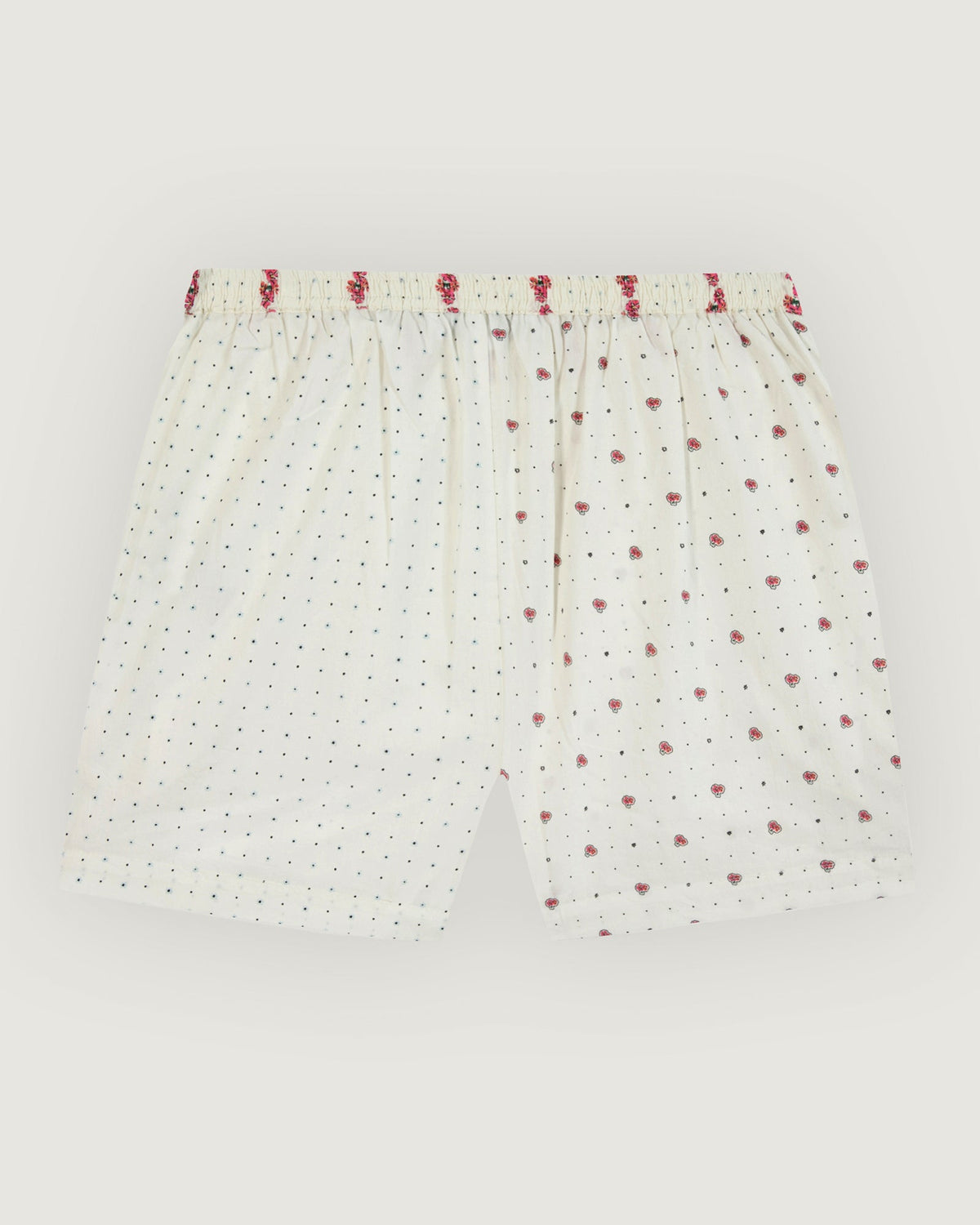 Short Fleurs D Été "Poplin" Vermenouze - Mujer