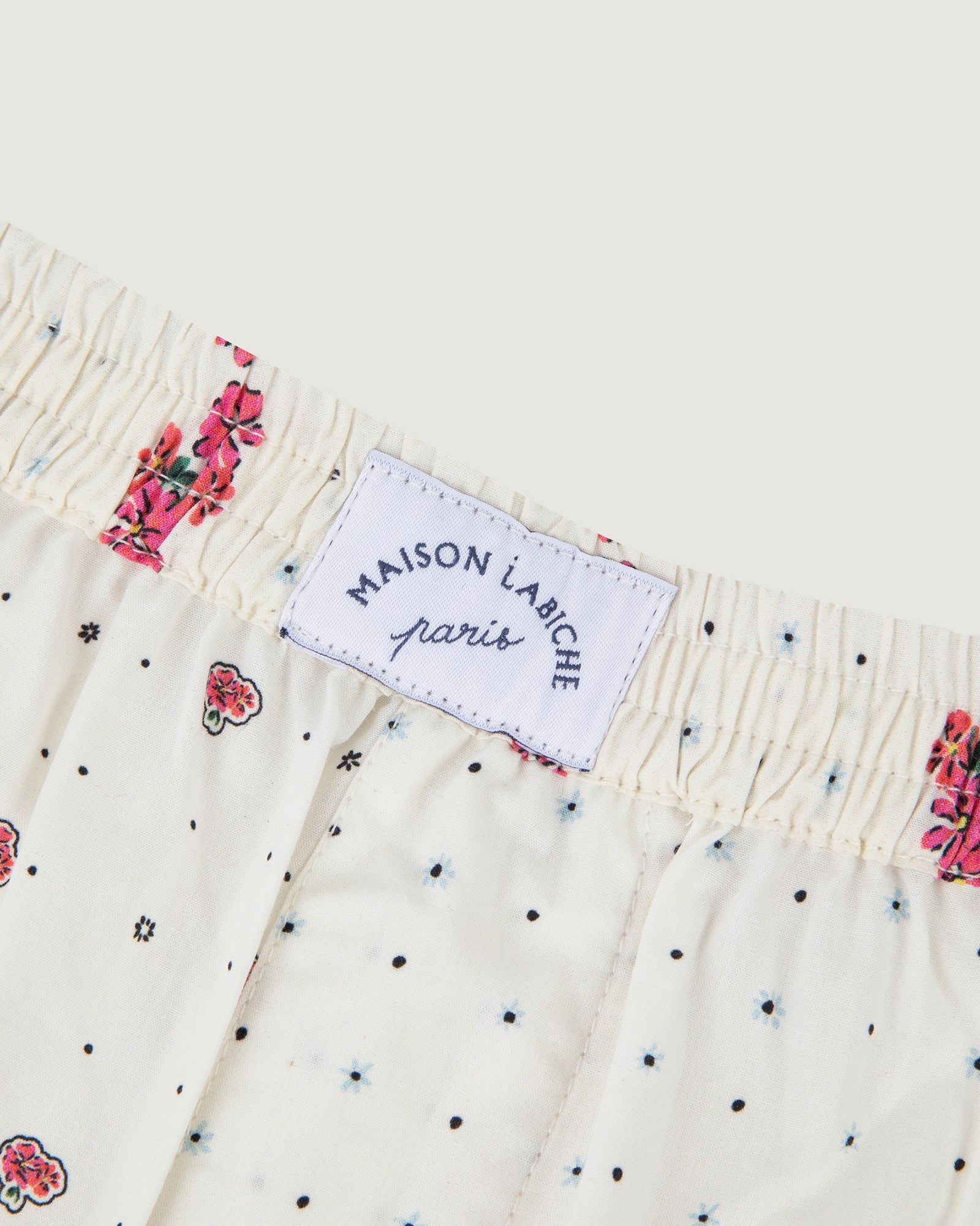 Short Fleurs D Été "Poplin" Vermenouze - Mujer