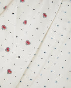 Short Fleurs D Été "Poplin" Vermenouze - Mujer