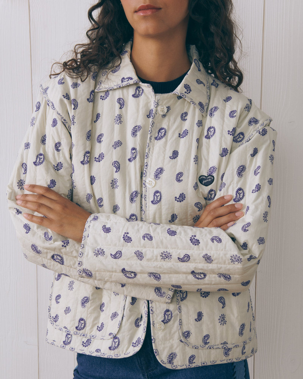 Veste "Cashmere Print" Widor