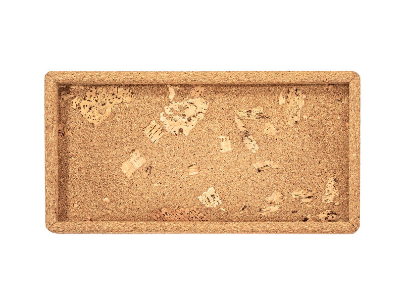 Plateau Querco Liège Rectangulaire - 28x14,5x1,5cm - Roche