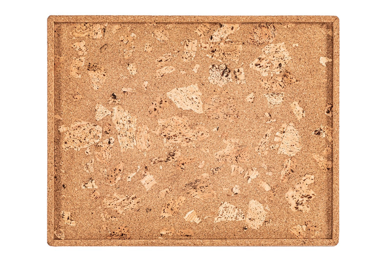 Plateau Querco Liège Rectangulaire - 46x36x1,5cm - Roche