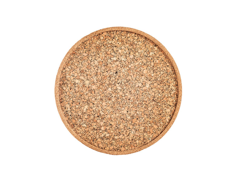 Plateau Querco Liège Rond - ⌀36cm - Grain