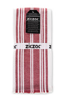 Torchons Culinary Duo Stripe 50x76 - Set De 3 - Rouge