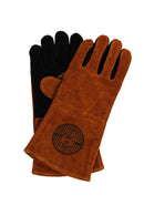 Gants BBQ Cuir - Set de 2 - 36x19cm - Marron