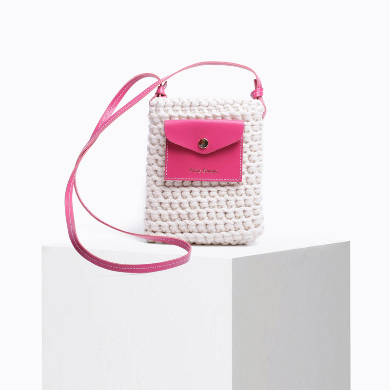 Sac Zephyr Macramé Rose Studio