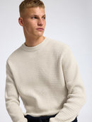 Pull En Maille - Oatmeal - Homme