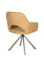 Toye - Dining Chair - Polyester - Ochre/Yellow