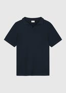 Structure Polo Shirt - Navy Blue