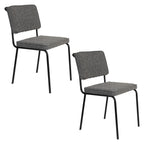 Buddy - Dining Chair - Fabric - Black