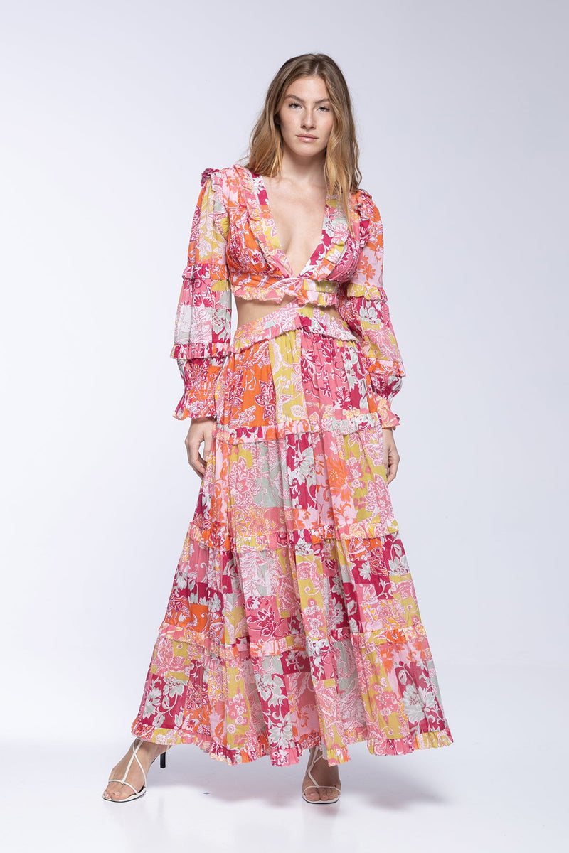Robe Zoa - Floral Patch