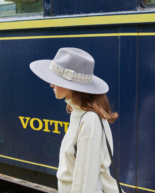 Chapeau Feutre Victor - Gris Chine