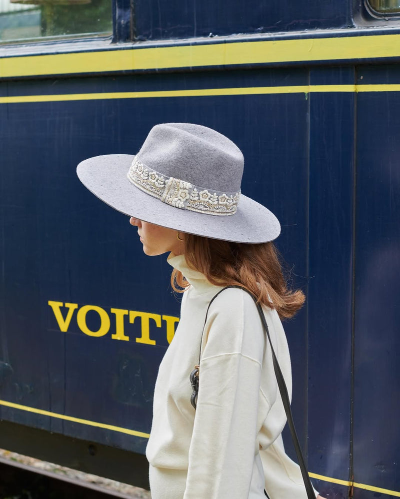 Chapeau Feutre Victor - Gris Chine