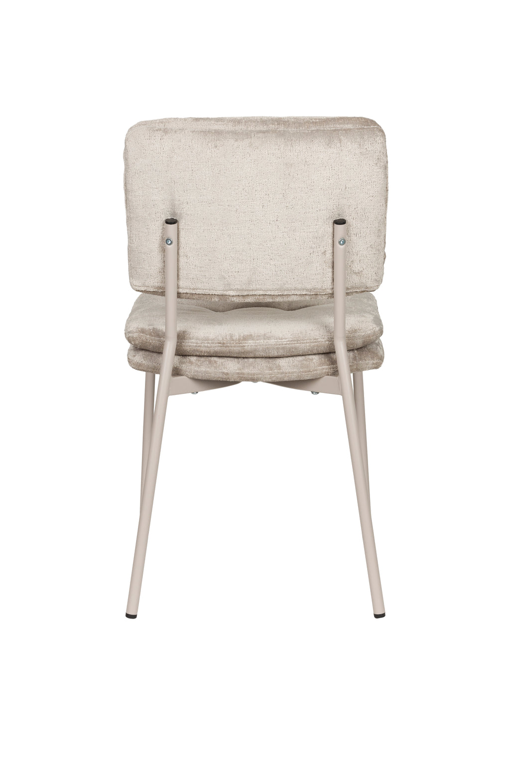 Franck - Chaise De Salle À Manger - Polyester - Beige