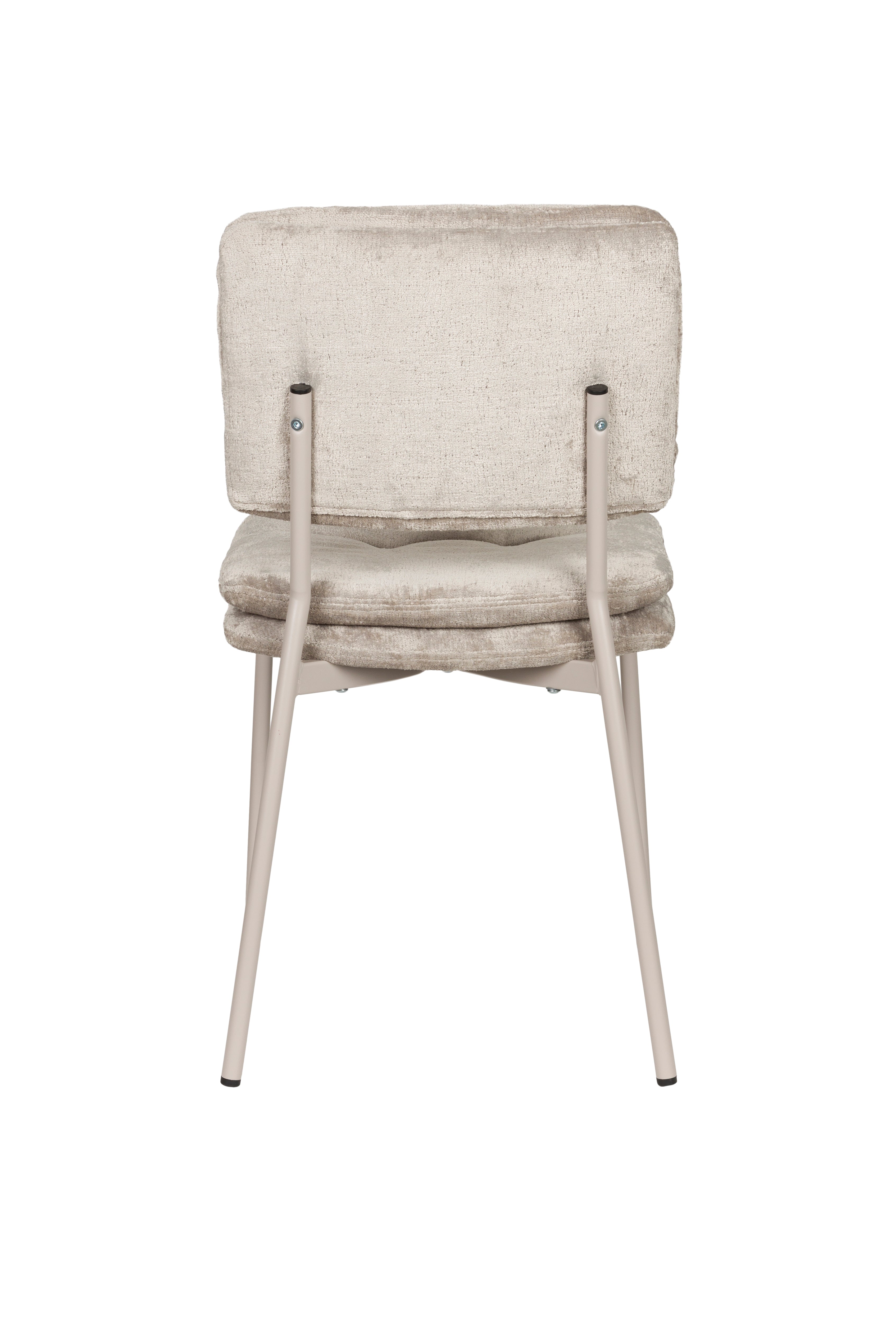 Franck - Chaise De Salle À Manger - Polyester - Beige