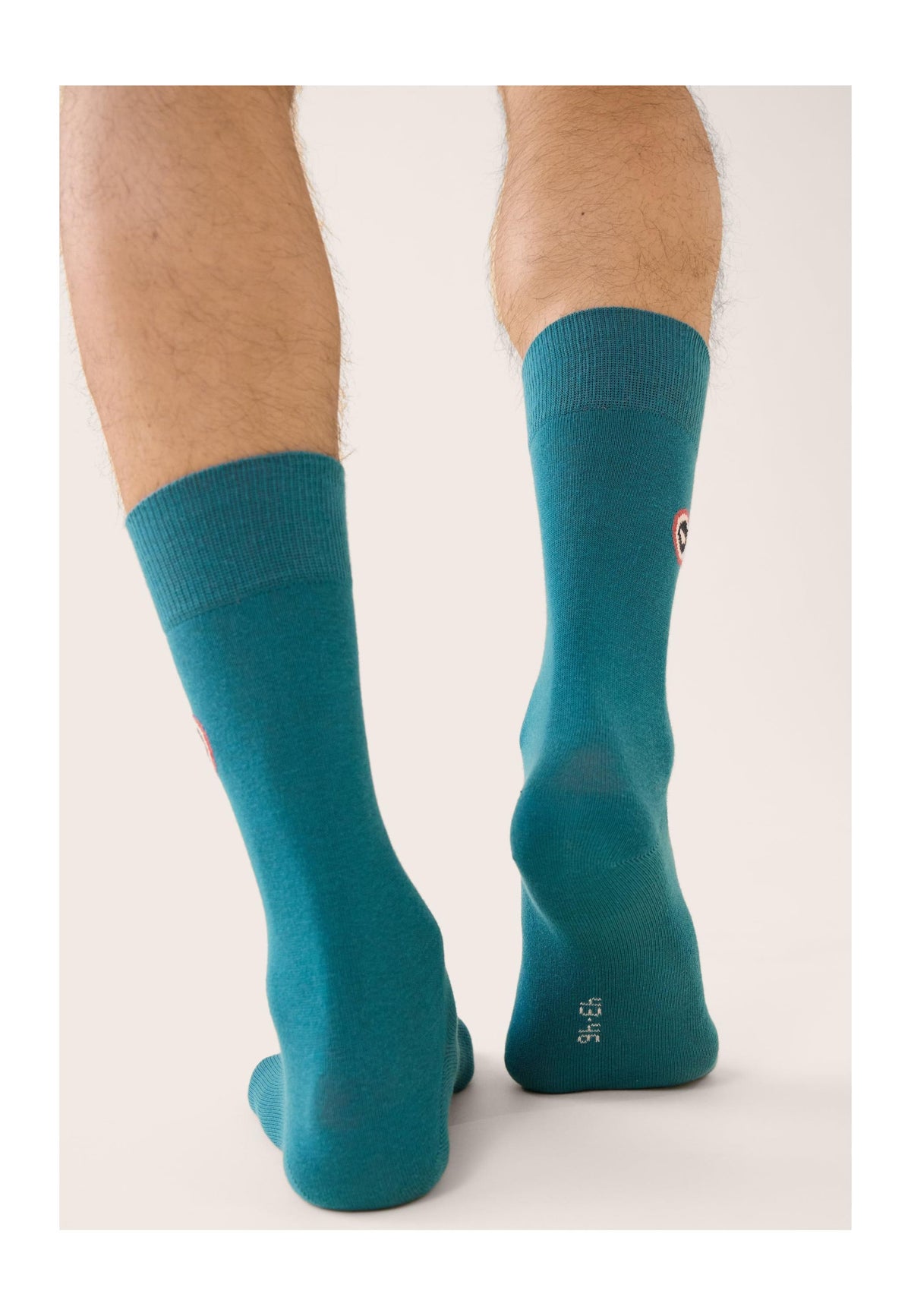 Calcetines de Media Caña Lisos Robuste - Azul Pato