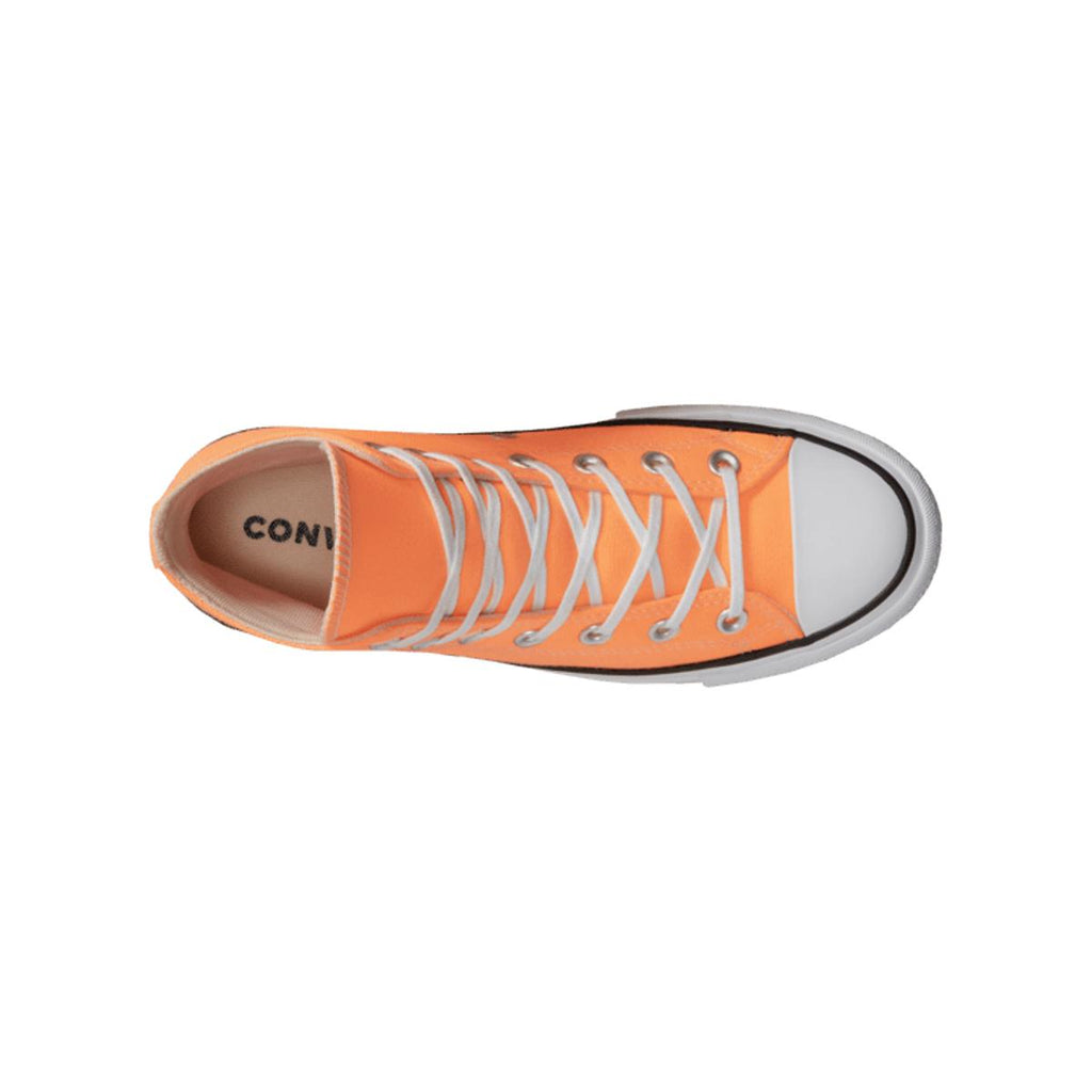Baskets Platforme Canvas Hi - Orange
