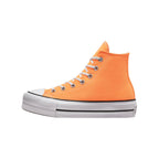 Baskets Platforme Canvas Hi - Orange